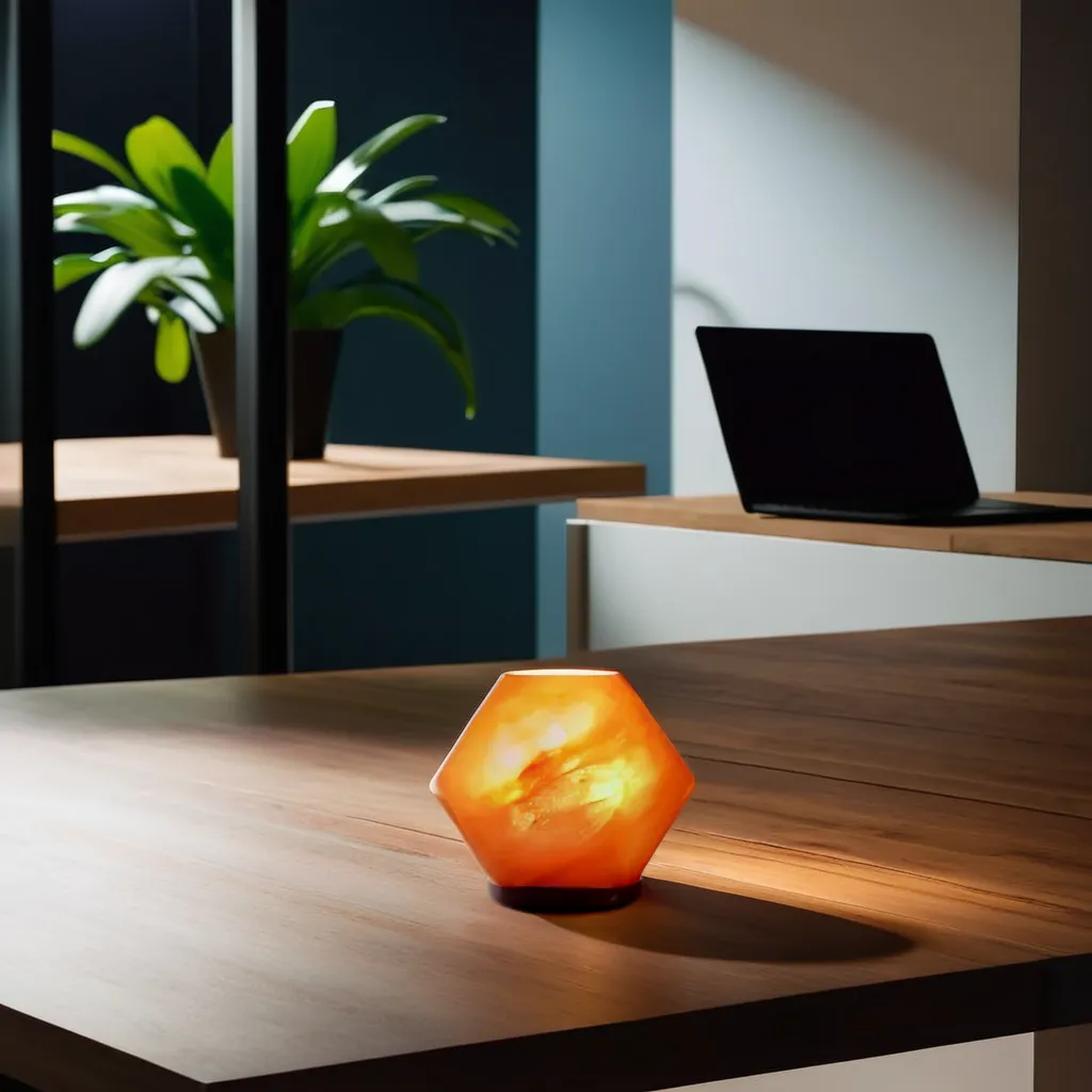 Diamond Himalayan Salt Lamp