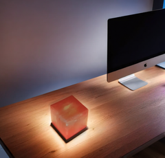 Cube Himalayan Salt Lamp
