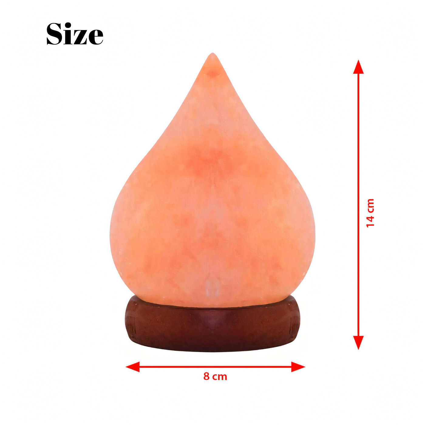 Teardrop Himalayan Salt Lamp
