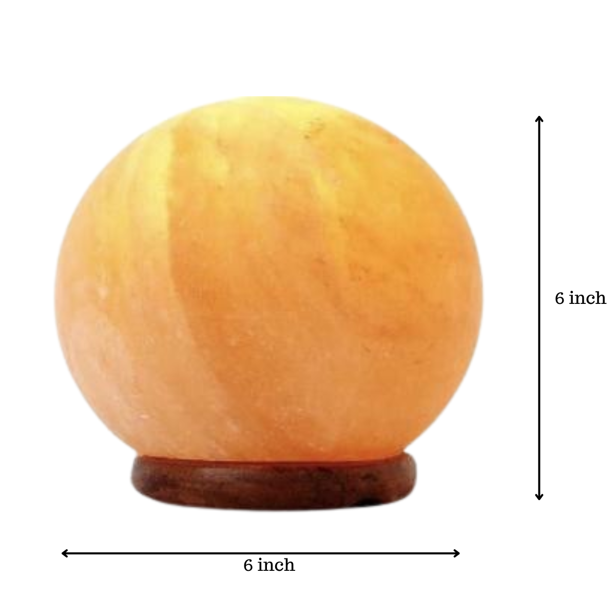 Himalayan Salt Globe Lamp