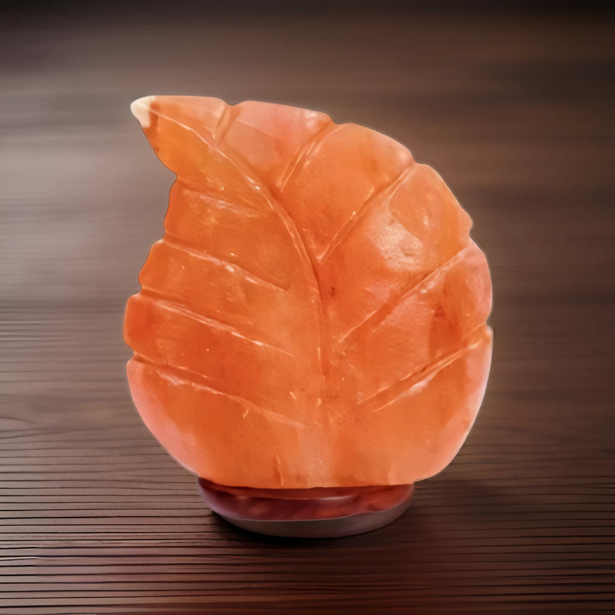 Himalayan Salt Leaf Lamp