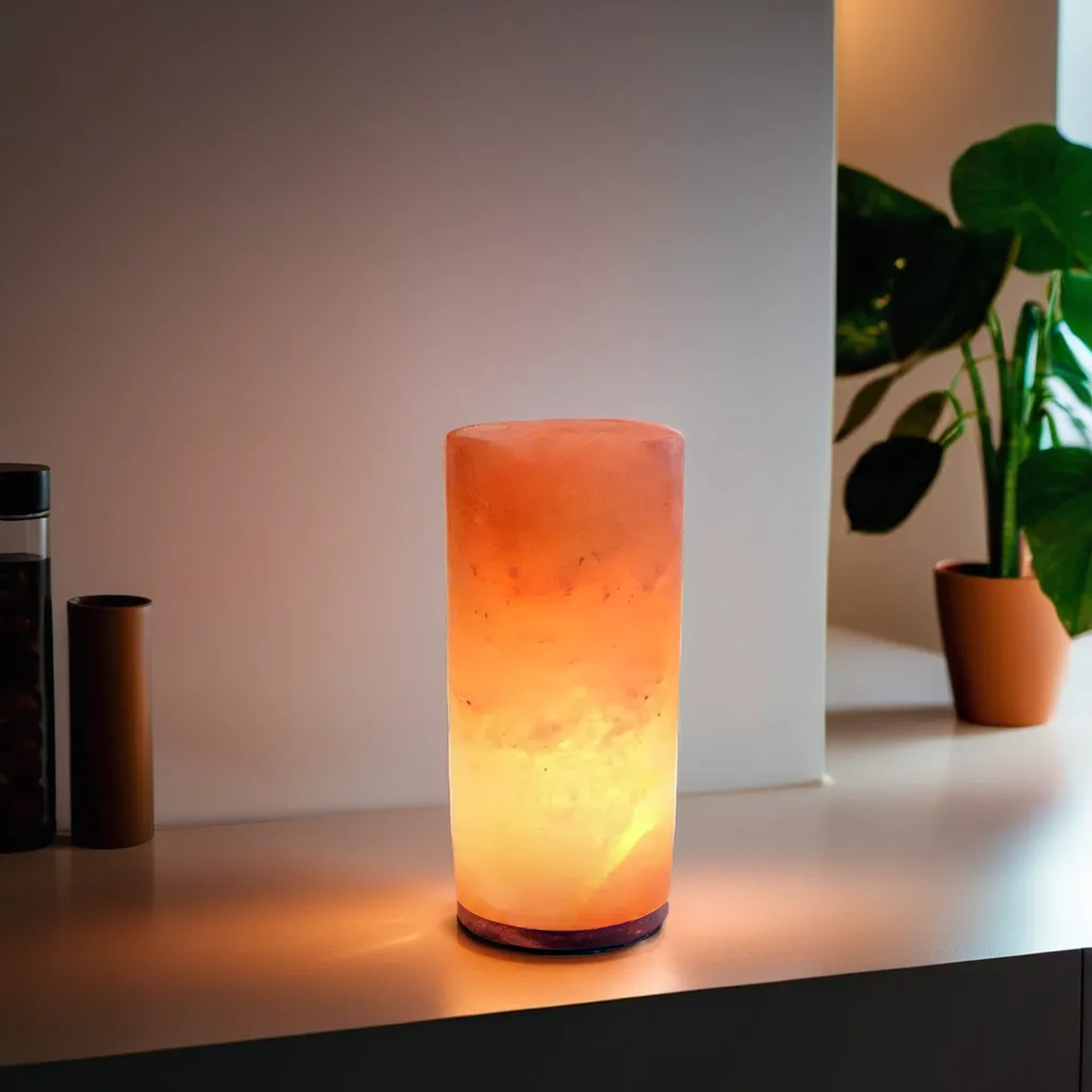 Glow Cylinder Himalayan Salt Lamp