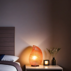 Himalayan Salt Leaf Lamp